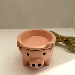 Pink Zebra Piggy Simmer Pot Excellent Condition